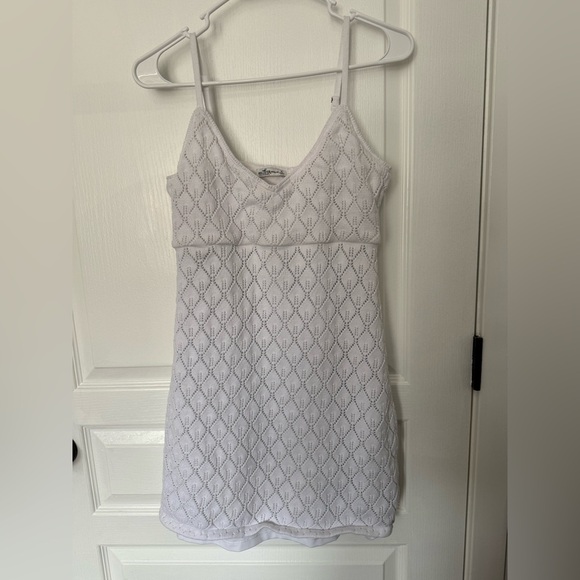 Hollister White Lace Slip Dress - Picture 1 of 5